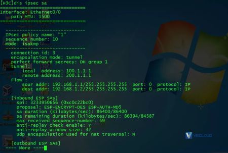 华三设备与思科设备IPSEC如何对接？